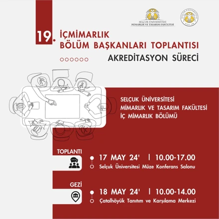 19. İçmimarlık Bölüm Başkanları Toplantısı 